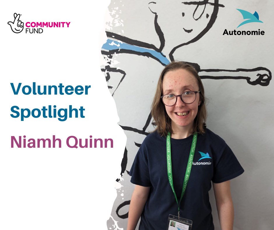AutonomieInfo's tweet photo. Niamh Quinn joined Autonomie after finishing her full-time education within an SEN school, and having completed 3 programmes, and her John Muir Award she progressed to a Volunteer who provides peer support and motivation to the current participants. 🌟

https://t.co/AOhY4mDh2q https://t.co/mLGDIu7eEw