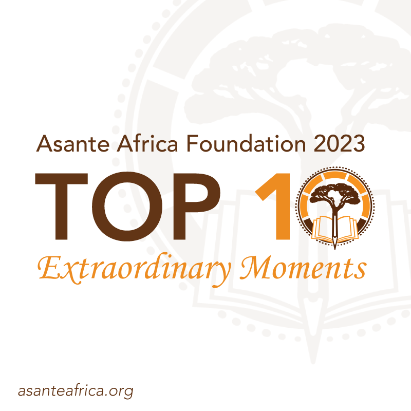 AsanteAfrica's tweet image. Hot off the press! Check out our top 10 extraordinary moments from 2023: 

#Number10: Taking Stage For Global Advocacy

Support like yours makes our work possible, and we could not have achieved these without you. Read more via asanteafrica.org/2023-top-10/ 

#Impactinglives
