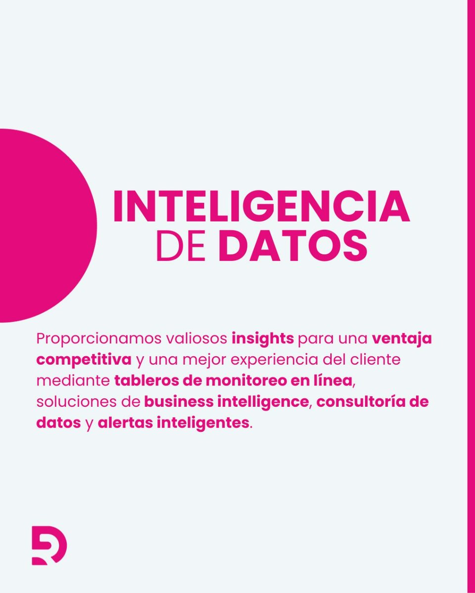reputacion_dig's tweet image. En Reputación Digital, somos expertos en transformar grandes volúmenes de información en insights valiosos para tu negocio. 
Transforma los datos en éxito con nuestros servicios de #dataanalysis y #ReputacionDigital.