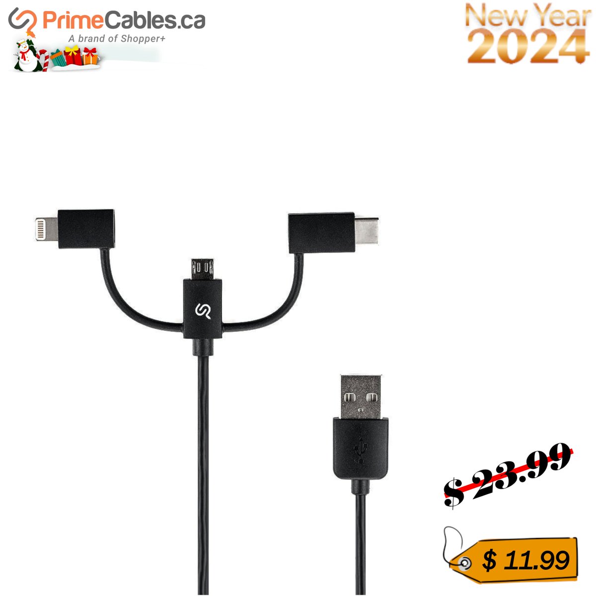 PrimeCables123's tweet image. Talk about a multipurpose cable!⚡🎉Up to 54% OFF💸Visit ow.ly/xq6650QnLiS and grab yours today while stock Lasts🤩
#Primecables #multifunction #cable #sale #discount #electronics #tech #shopping #deals #limitedstock