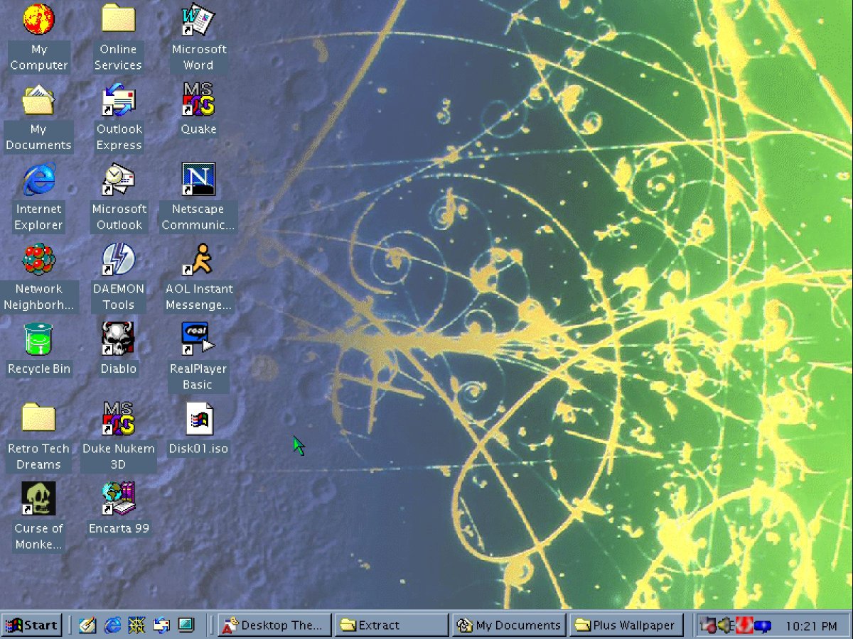 RetroTechDreams's tweet photo. Windows 98 Plus: Science https://t.co/aRO5HhpSWl