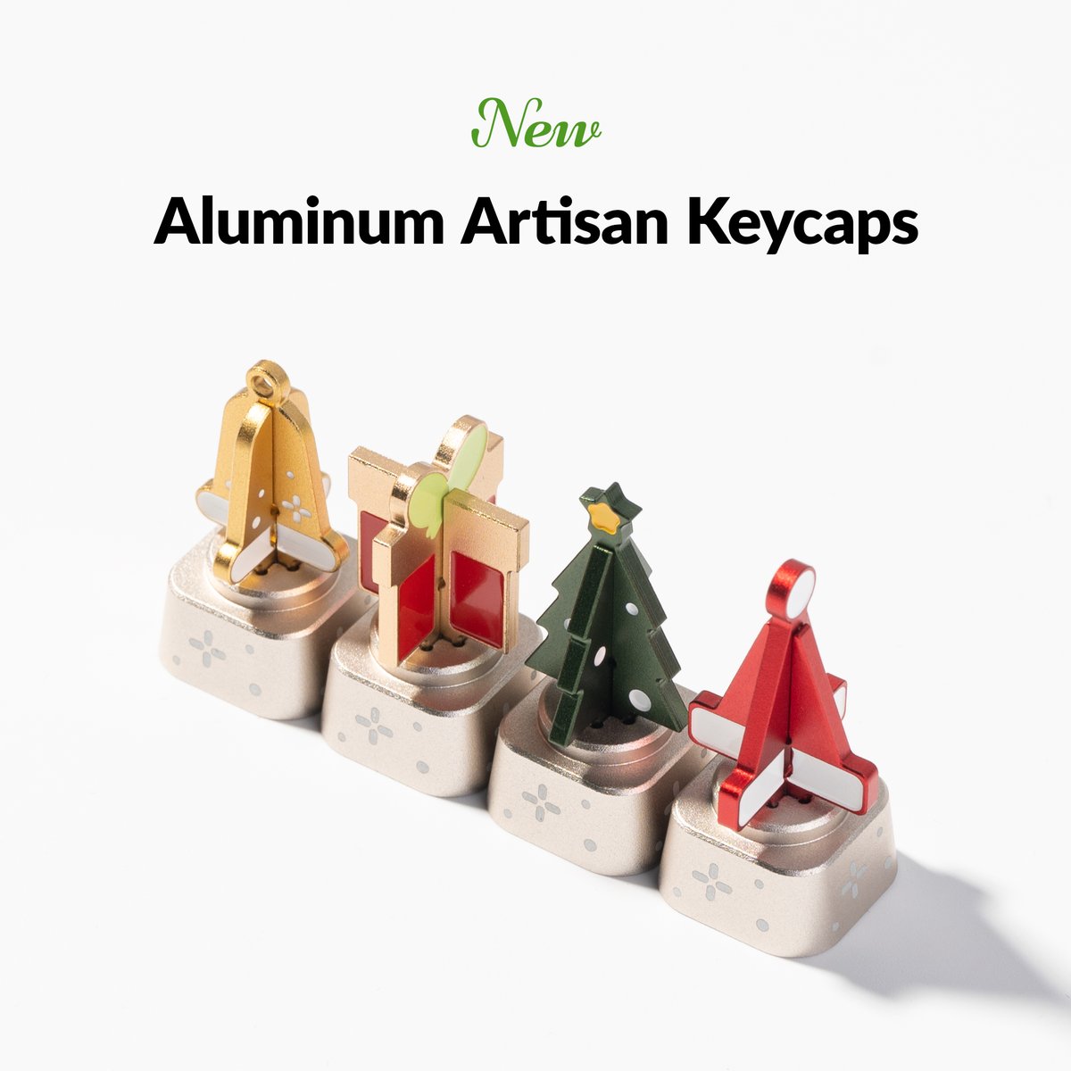 KeychronMK's tweet photo. New: More aluminum artisan keycaps are available now to help you customize your Keychron keyboard in style.
Grab now 👉 https://t.co/3XRTtI4auz
#Keychron #artisankeycaps #keycap #customkeycap #customkeyboard #mechanicalkeyboard #keyboard https://t.co/R94A4S6uaT