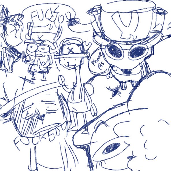 YNikkit's tweet photo. Fucked up chopper drawings of the week
So chopper one piece core https://t.co/1DRPuCfrYx