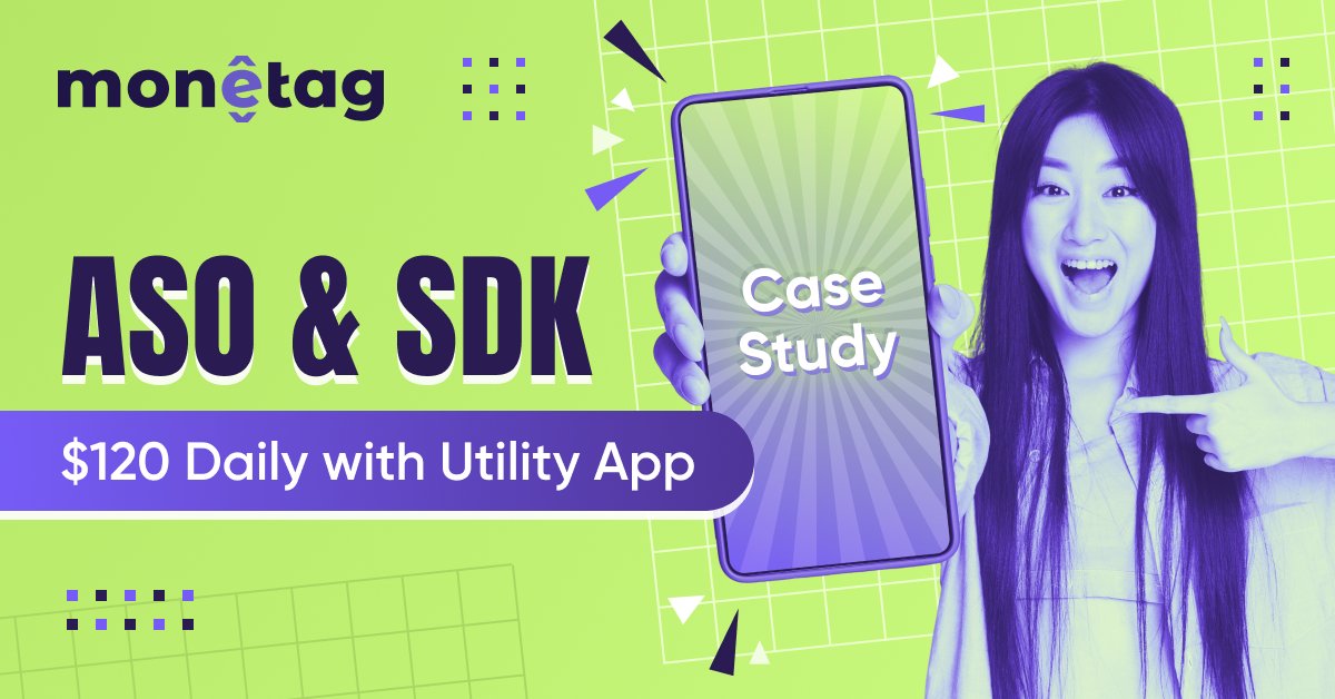 monetagcom's tweet image. Unlock the full potential of your app with #Monetag! 🚀 Explore our latest case study showcasing how a utility app publisher boosted daily revenue to $120 using Monetag SDK: bit.ly/3RLG43N
#appmonetization