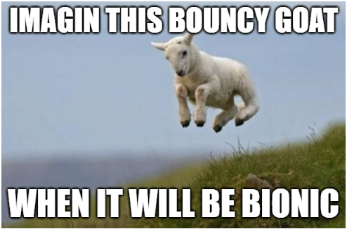 Blackwolf614's tweet photo. Comm'on Fam let's discover @BionicGoats
the new #SeiNFT collection that upgraded little pretty goats into #BionicGoats ๐ฆพ https://t.co/CdIRZWnl4M