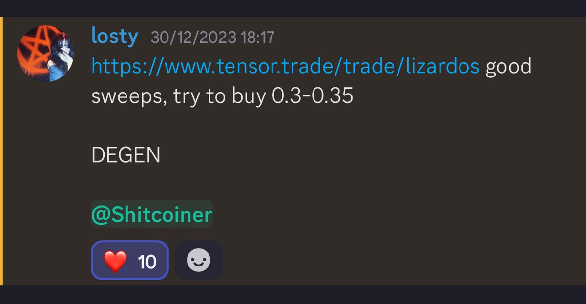 ShitcoinersSOL's tweet photo. You skipped another x10 shitcoin

But Shitcoiners made profit on:

$Audify 48k -> 410k mc | x9
$BFY 103k -> 700k mc | x7
$ZKP 210k -> 600k mc | x3
$Copy 90k -> 190k mc | x2
$MARU 205k -> 400k mc | x2
Lizardos 0.3 -> 1.38 SOL | x4

You have opportunity not to miss the next calls👇 https://t.co/MvEodhCtBG