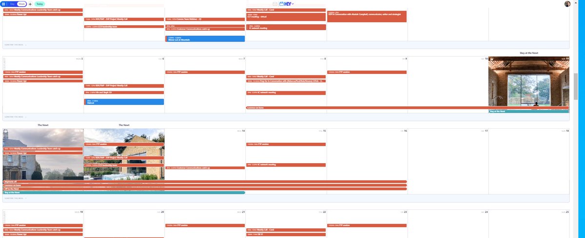 PoolsideBlog's tweet image. Got lucky to get early access to #heycalendar  Love the weekly view with ability to add images and highlight key events, the habit tracker, timer and circle view. 
Not so fan of the day view with vertical reading. 
But excited for it. Thanks @jasonfried and @37signals