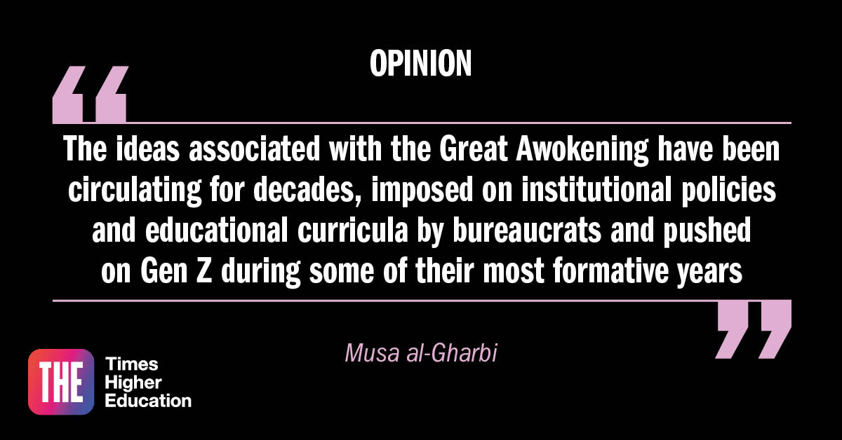 If you’re worried about censorship, blame “adults these days”: Generation Z students may hold different views on risk, conflict and identity from prior cohorts, but who did they learn them from, asks @Musa_alGharbi bit.ly/3RXmm6C