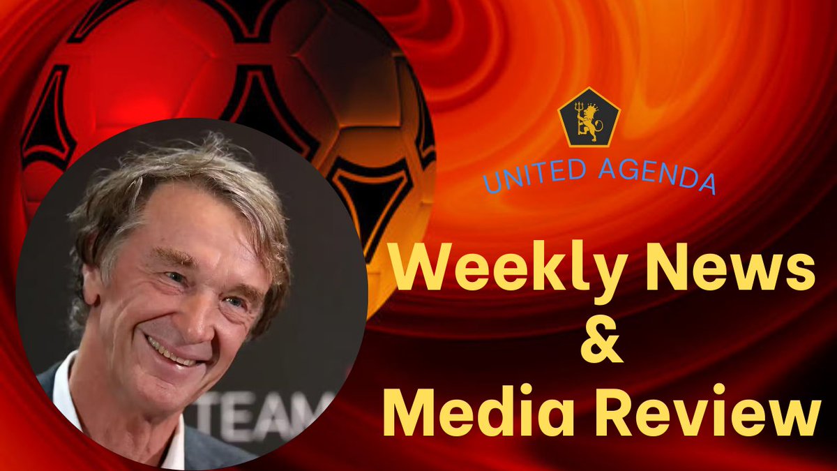 We are joined tonight by @utdstefan for our weekly news and media review. @TheMUAgenda 

Join us at the earlier time of 8pm for all the chat!

#ManchesterUnited

Sir Jim Ratcliffe Faith In Ten Hag Diminished | Manchester United News &...

youtube.com/live/g9ISh2uji… via @YouTube