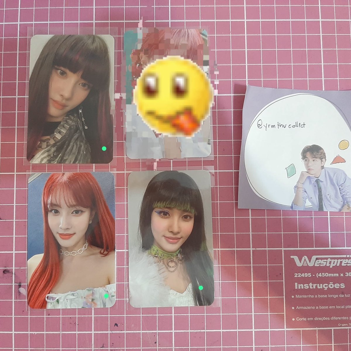 yrmthvcollect's tweet photo. VENDO
Photocards Yoon stayc
25+ frete(cerca de 10 reais) https://t.co/j2eq9Ma0Ie