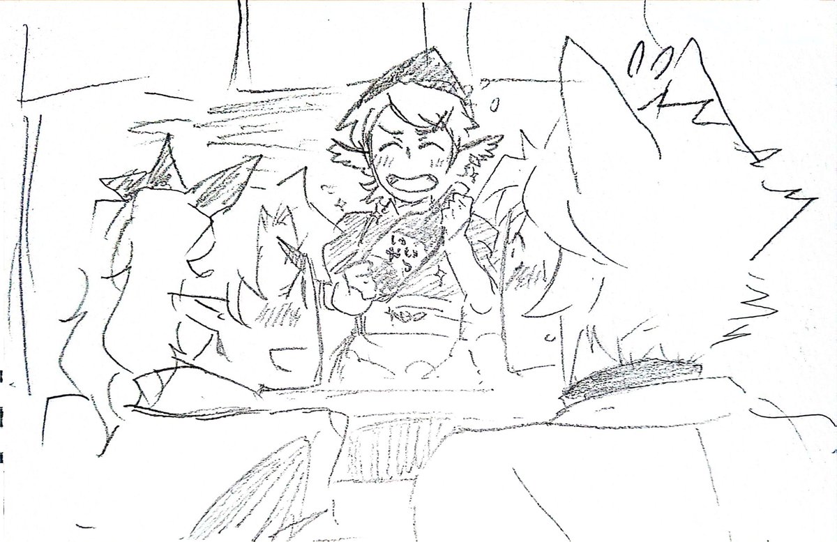 雑描きはたもみ+みすちー
褒められて秘蔵のいい酒出しちゃうやーつ 