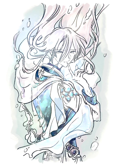 #まほやく_FA  ※4周年スト/ 容姿想像  フウィルリン