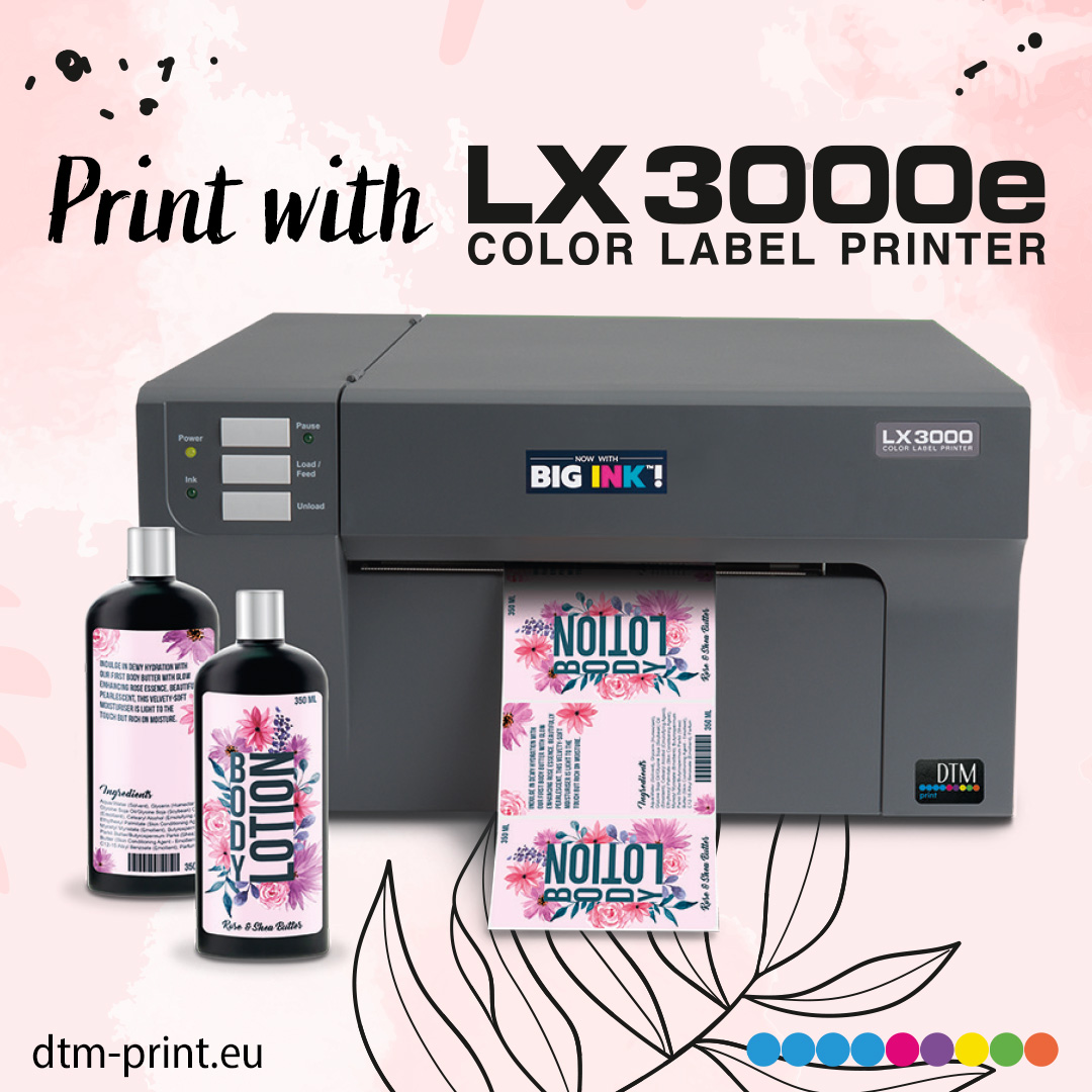Nueva impresora etiquetas a color LX3000e con 'Big Ink' - Envase y Embalaje