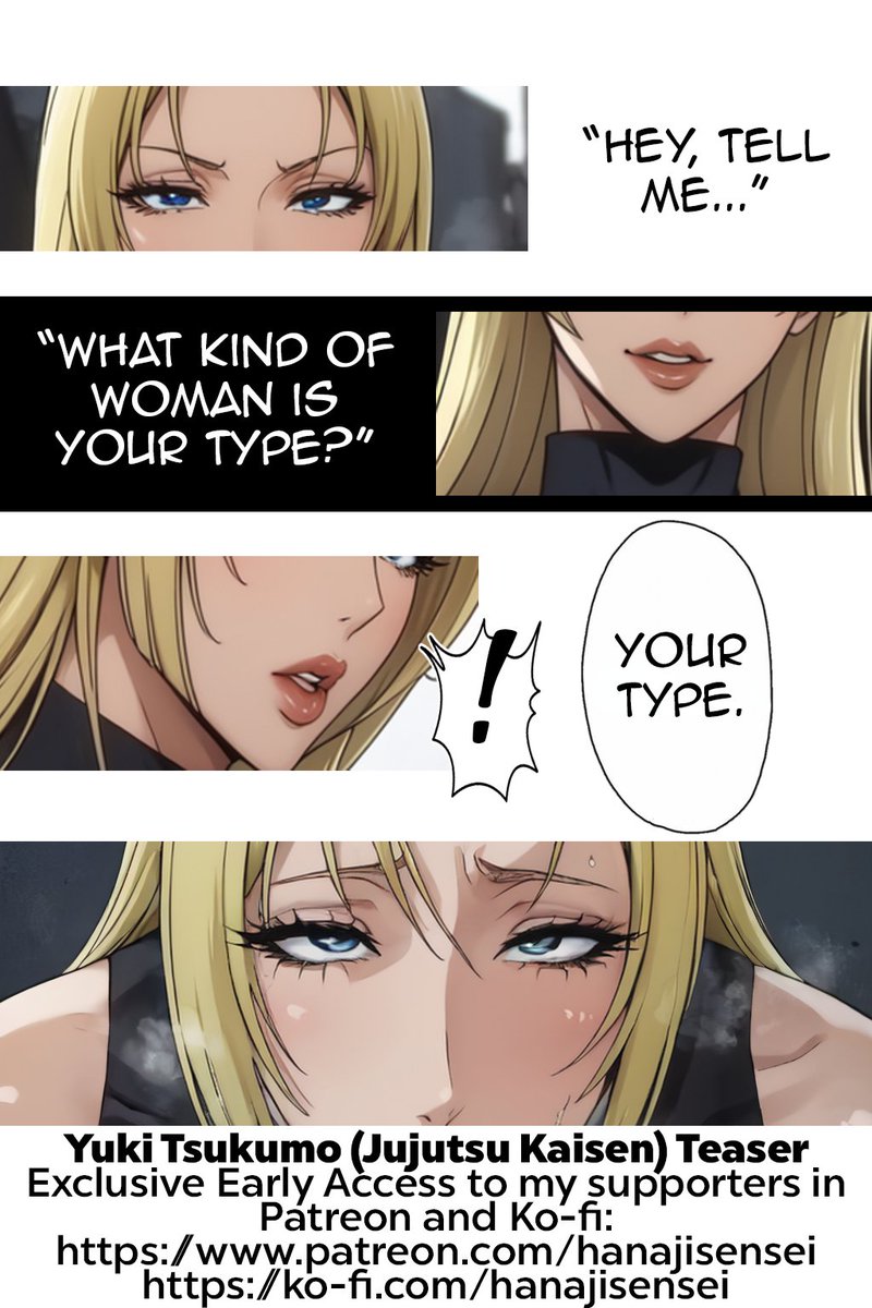 鼻血先生 on X: What kind of woman is your type? Exclusive Early Access to my  Yuki Tsukumo (Jujustu Kaisen) set is now available to my Patreon and Ko-fi  supporters: t.coYPZCSJHDTx t.coQiUnmf2ARK AIイラスト 