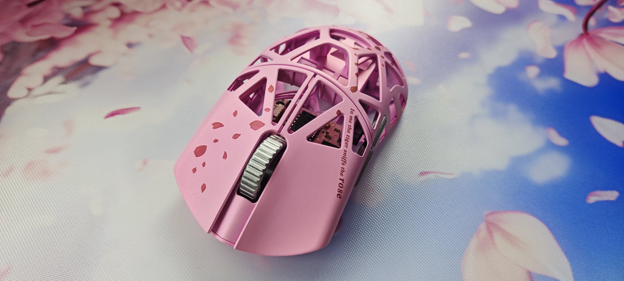 WLMouse BEAST X Max Wireless Gaming Mouse - Neon Rose [Omron