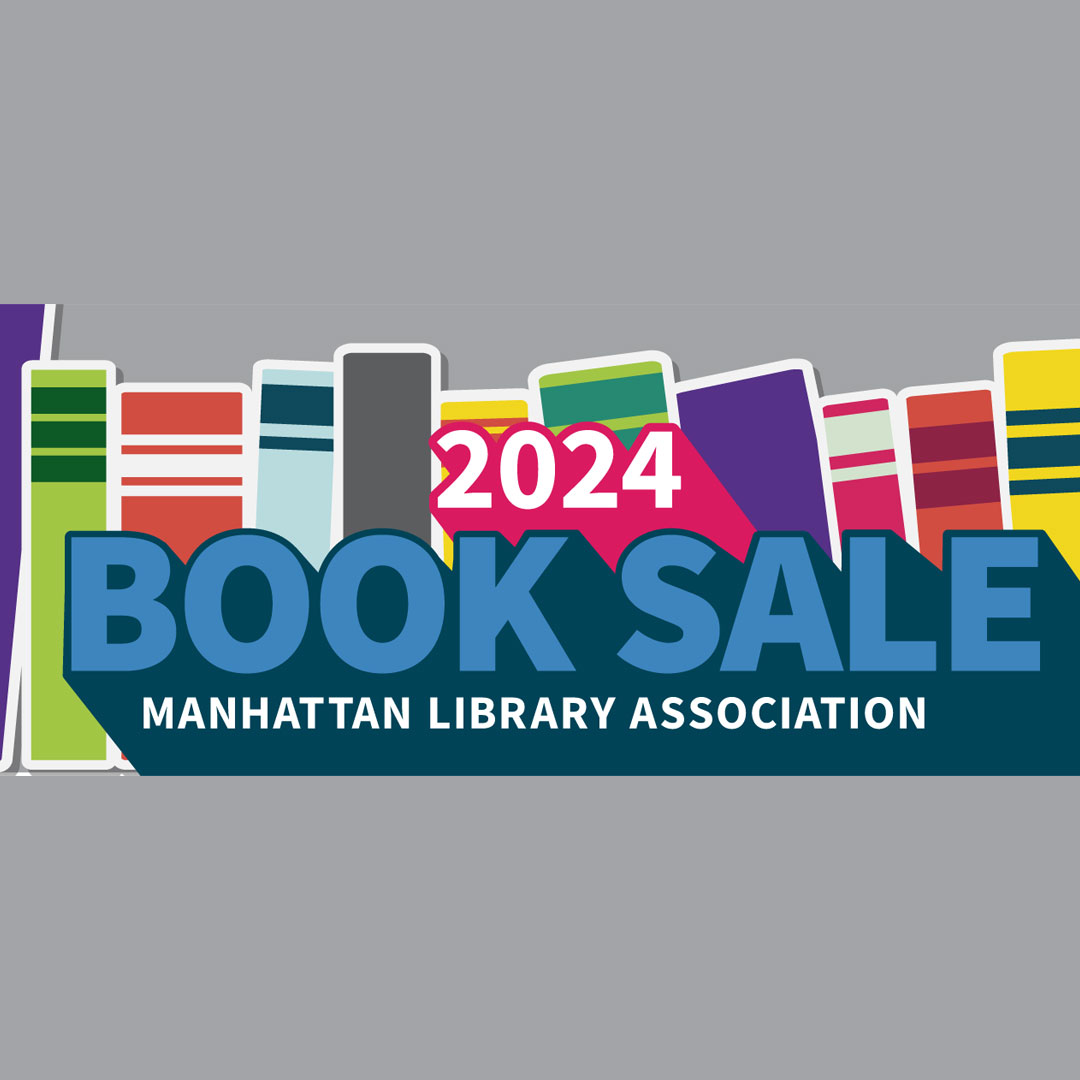 ManhattanPL's tweet photo. Great News! The annual Book Sale is moving up to February 23-25. We're hosting it at the library this year, too. Remember to get your 2024 Manhattan Library Association membership now so you won't have to wait in line for the Feb. 23 Members-Only night. YEAH! #MHKLibrary https://t.co/vhQUmqjCHK