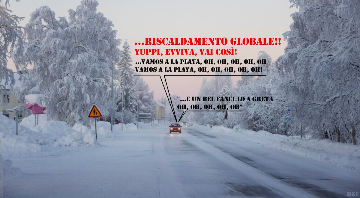 marcosi51306532's tweet photo. #Cronaca
#Freddorecord in Svezia con temperature sotto i -40 gradi
La #Svezia ha registrato ieri nel nord del Paese la #temperatura più bassa nel mese di #gennaio degli ultimi 25 anni: meno 43,6 gradi centigradi
#notizie #4gennaio #4gen #riscaldamentoglobale #gretini #satira https://t.co/UzarEd72Wv