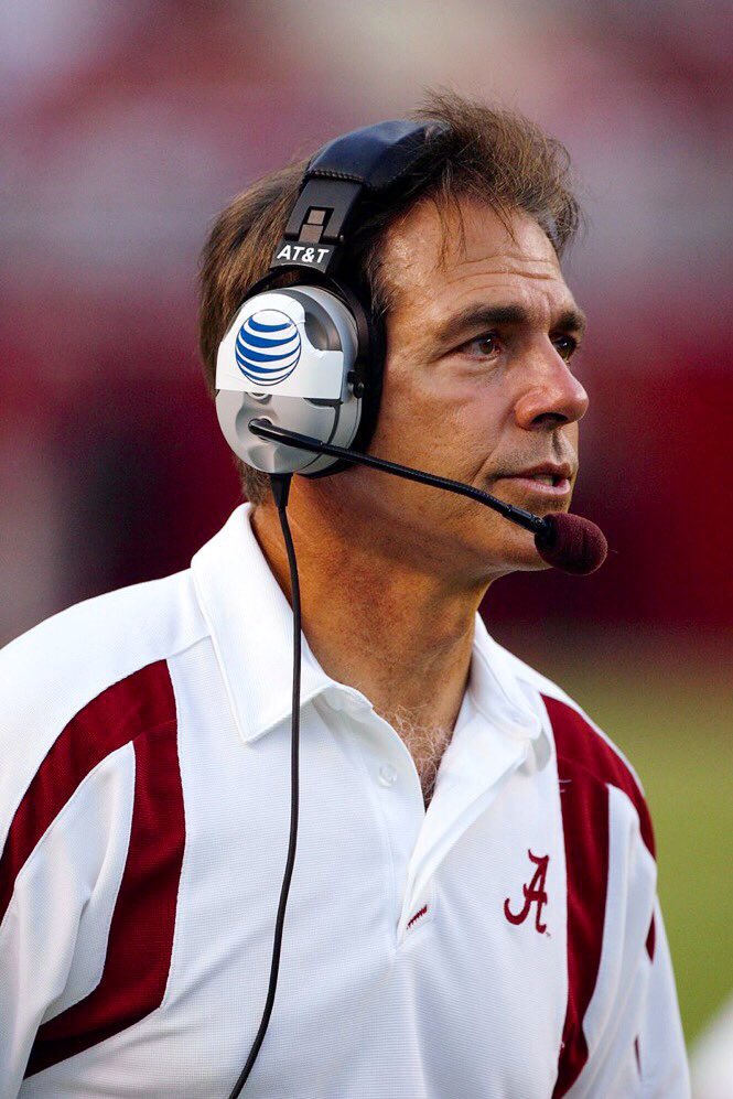 17 years ago today, Nick Saban was formally introduced as the University of Alabama football head coach. 

6 National Championships 

9 SEC Championships 

4 Heisman Winners 

76 1st team All-Americans (47 consensus or unanimous) 

123 draft picks, 44 of those in the 1st round
