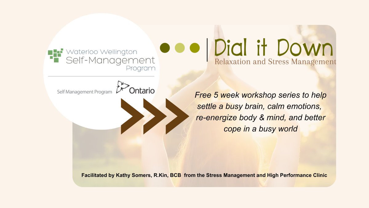 Waterloo Wellington Self Management Program tweet media