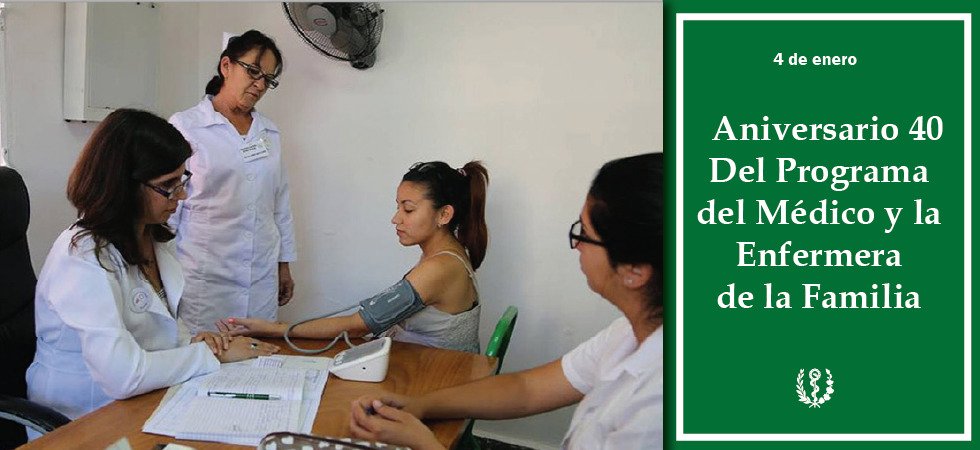 El 4/1/1984 #FidelPorSiempre inauguraba una de las más grandes iniciativas en salud en Cuba, dedicada a elevar esa atención médica integral en el ámbito familiar y comunitario.
A quienes son parte de este programa: ¡Felicitaciones!

👉 bit.ly/3S6f0Of
#CubaPorLaVida