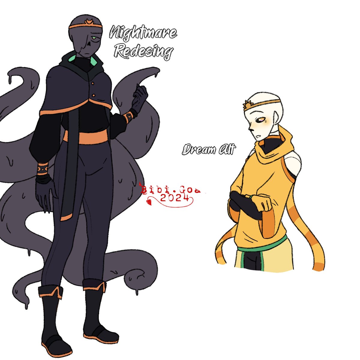 BibiGoat96's tweet photo. If Nightmare desing actually ate

~❤🖤💛~

#digitalart  #commissions #undertale #underverse #Nightmaresans #Killersans #killermare #Killermareship #KillerNightmare #Nightmarekiller #Dreamsans  #undertail https://t.co/TgnrUkHmu0