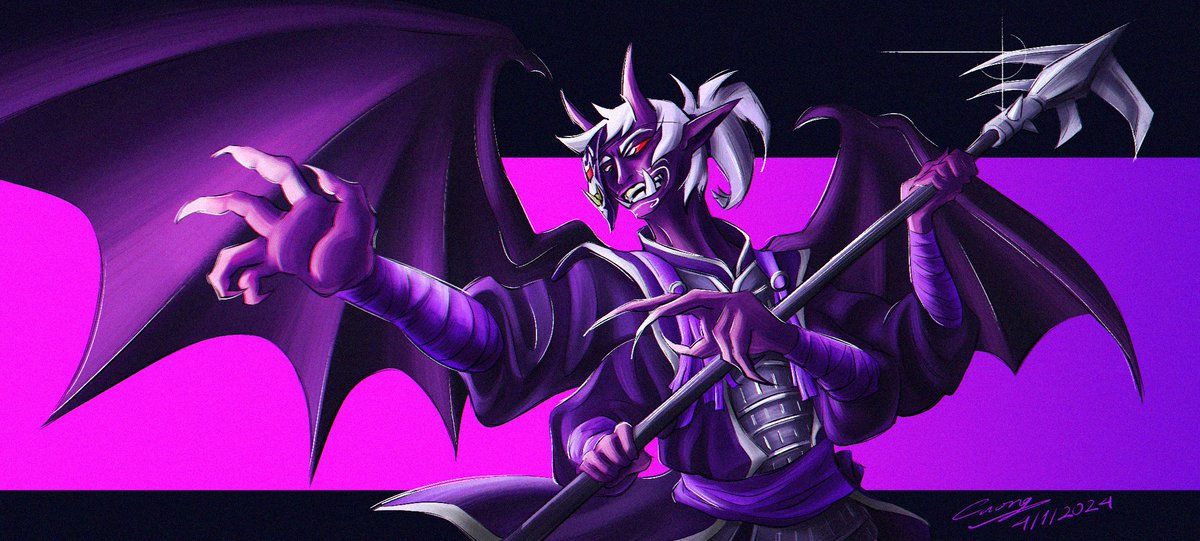 NguynVitChCng1's tweet photo. Lord Garmadon - Oni Form
I love his spear so much but never have a chance to see it in main show, so...
#ninjago #ninjagofanart #garmadon https://t.co/VOlDE6SUrl