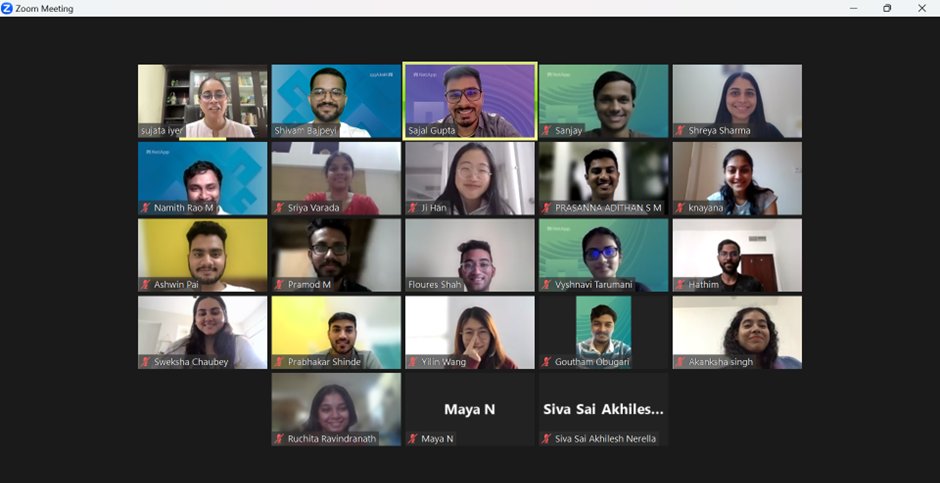 LifeAtNetApp's tweet photo. The EIC Team at @netapp is thrilled to share the success & unveil the remarkable journey of our interns through the “Campus to Corporate Program”, a week-long initiative fostering skills & connections for Interns entering the corporate world.
#LifeAtNetApp #NetAppInternLife https://t.co/KjFDDLi2f6