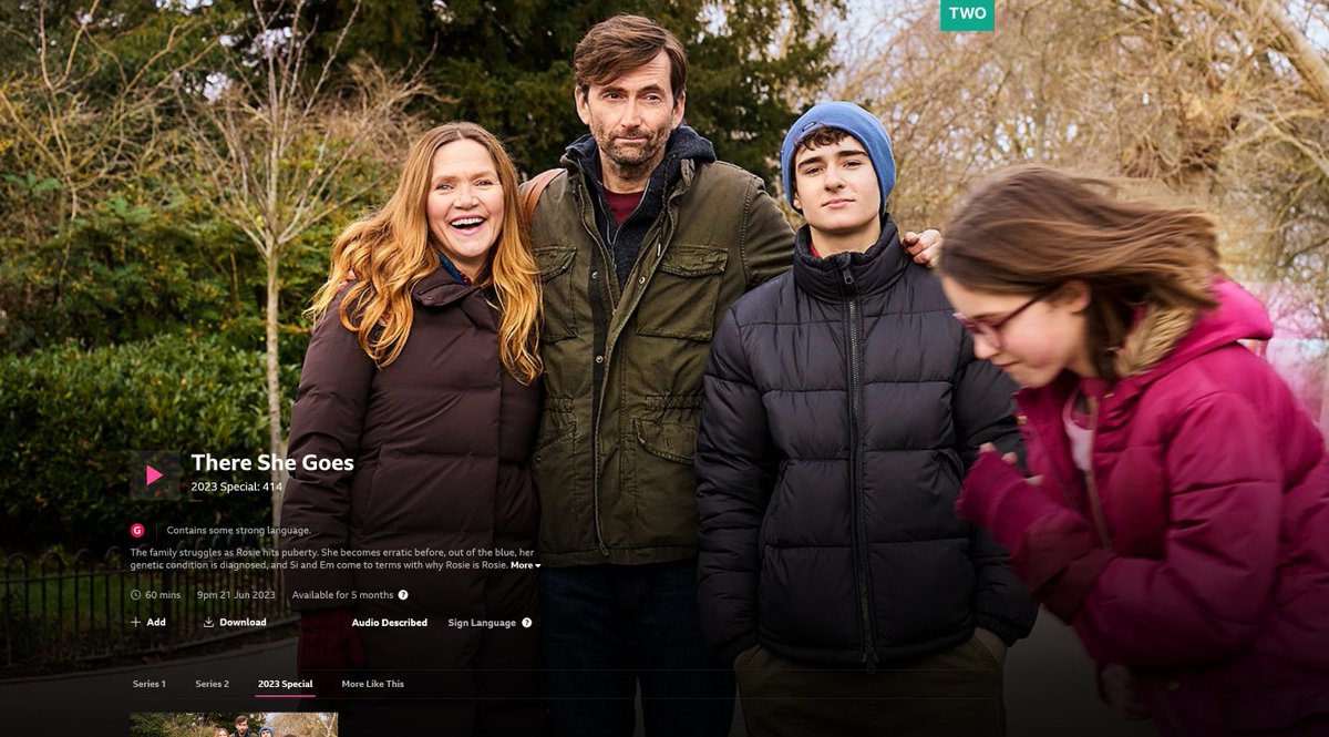 Very underrated #ThereSheGoes if anyone wants something to watch on iPlayer