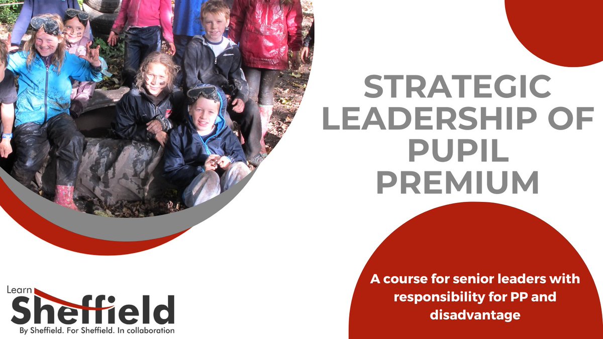 👥The first session of our Strategic Leadership of Pupil Premium course, led by Marc Rowland, is taking place next week. Get more info here: learnsheffield.co.uk/Training/Strat… Contact us at bookings@learnsheffield.co.uk to find out about later cohorts.