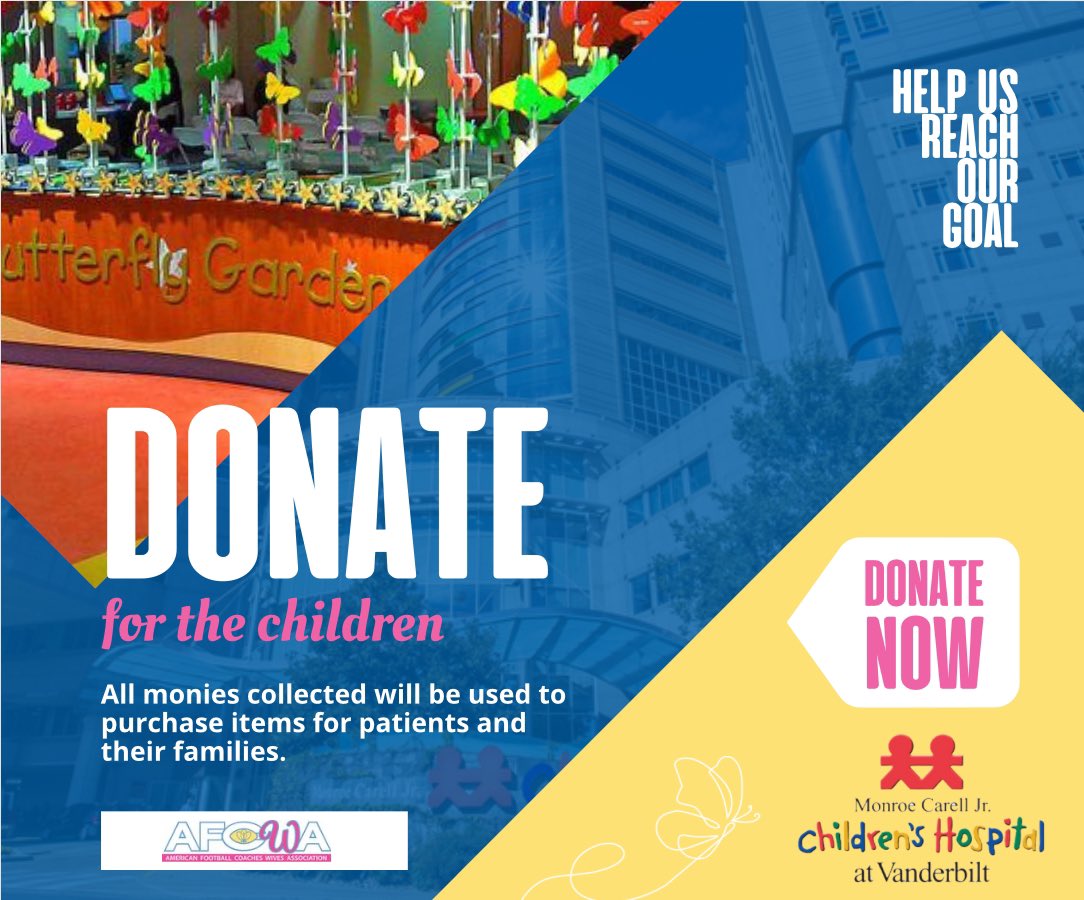 We are still collecting monetary donations for Monroe Carell Jr. Children’s Hospital’s Child Life Department. 

👉🏽If you'd like to donate, please head over to donate.stripe.com/4gw5m92qp9er4u…

You can also donate using Venmo by sending to <a href="/afcwa/">Asian Food Center</a>

We appreciate your help! 🩷🩷