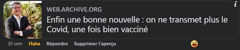 Invasion13's tweet photo. Le fameur titre "retouché" par Sud-Ouest  
qui peut le plus... peut le moins 🤣
La V.O : Le web n'oublie rien
https://t.co/WVMcqJdoLU
Remarquez que l url, elle, n'a pas changé, pour le même article il y a le 
"https//..-ne-transmet-plus-..." dedans 🤣🤣🤣
https://t.co/nv9TGRjfCL