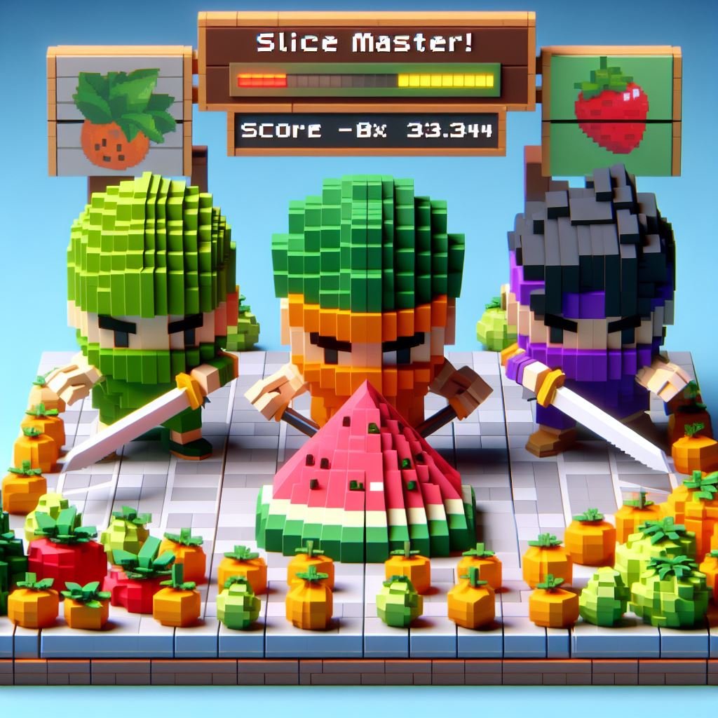 AviramStudio's tweet photo. 📸 Snap a screenshot of your best score and share it with the hashtag #SliceMasterShowdown. 

You could be one of our 3 winners to receive the exclusive NFTs!

Get slicing! 💰🚀

#slicemaster #giveaway #NFTdrop #sandbox https://t.co/r6tCZdgiL3