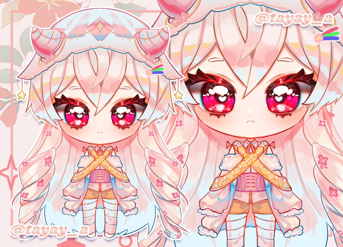 hunger1liity's tweet photo. opening urgent chibi + rigged models (like this !!)  for a discounted price ! >w< if you're interested and for more info, please send a message !! ~

#Live2dCommissions https://t.co/WLzdyp9Oy5