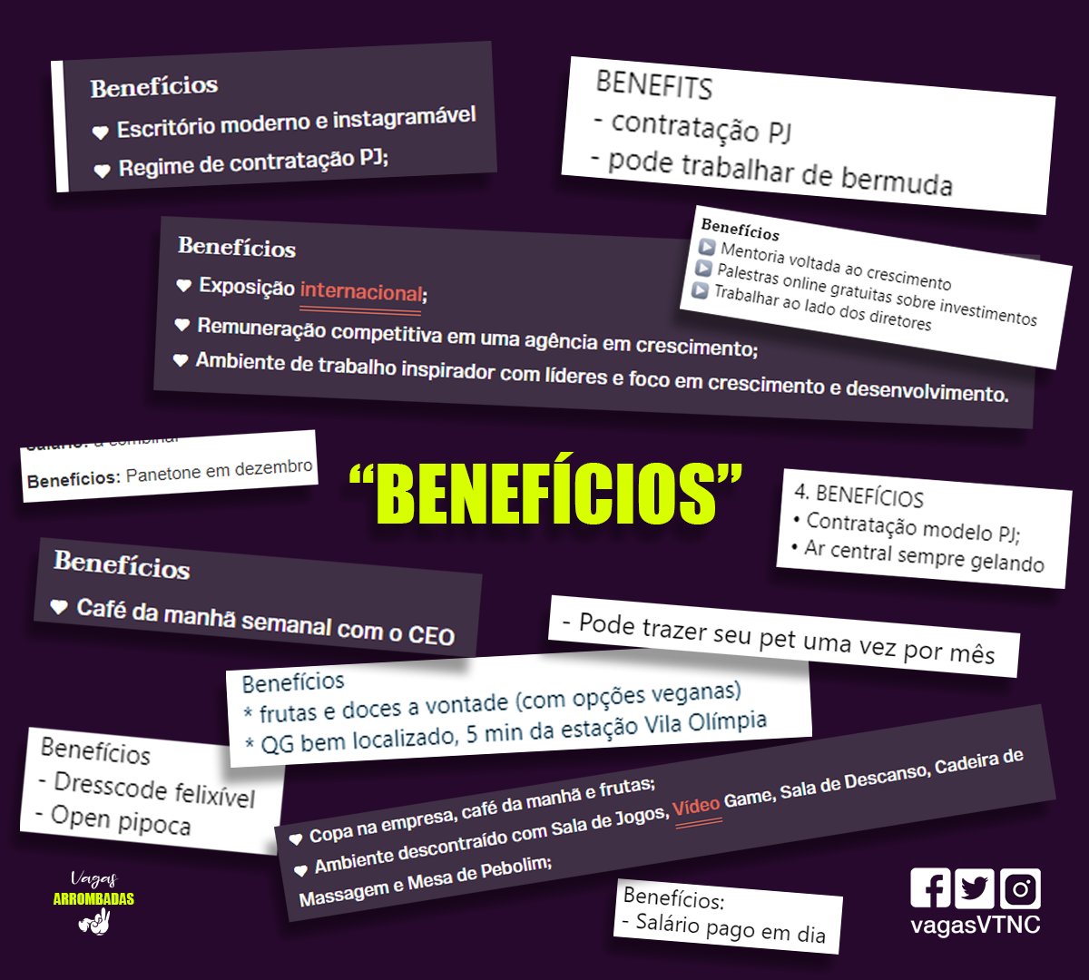 Vagas Arrombadas tweet media