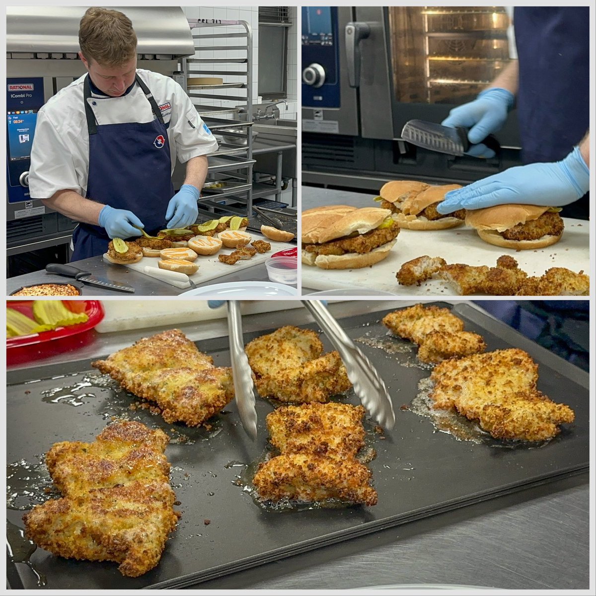 eterra_kitchen's tweet photo. “12 Seats to Our Table” Industry Lunch on Jan 23. 
On the menu are perfectly crispy chicken cutlet sandwiches!
#nyclunch #nycfreeevent #nycculinaryevent #nyceats #nycbesteats 
#nyccommercialkitchen #nycsharedcommercialkitchen #nyckitchenrental #nycrentalkitchen #eterrakitchen https://t.co/2pHQ6gTDA0