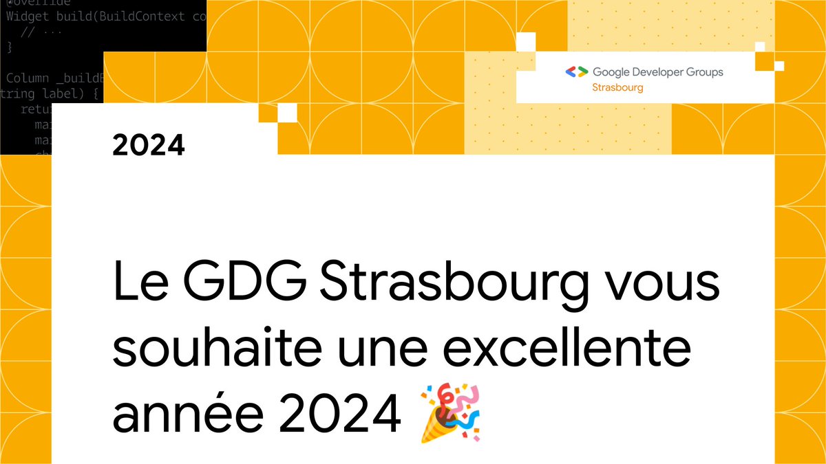 GDG Strasbourg tweet media