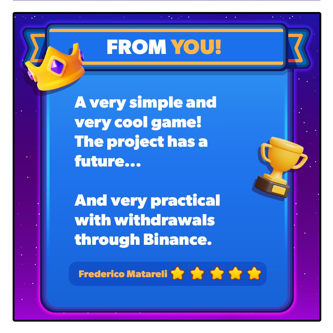 madraidgame's tweet photo. Here's what our raiders are saying! 🗣️🎮 Check out this fantastic review from one of our dedicated players. #MadRaidGame #PlaytoEarn #PlayandEarn https://t.co/I9nRy7Ax7N