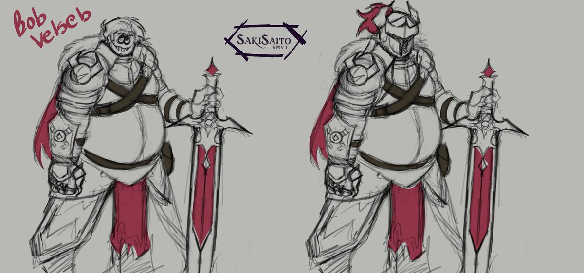 PuffyCloudArt's tweet photo. Bob Velseb
Fan art but...
(Knight Au)
It was not easy....😭 https://t.co/QxI8YmODml