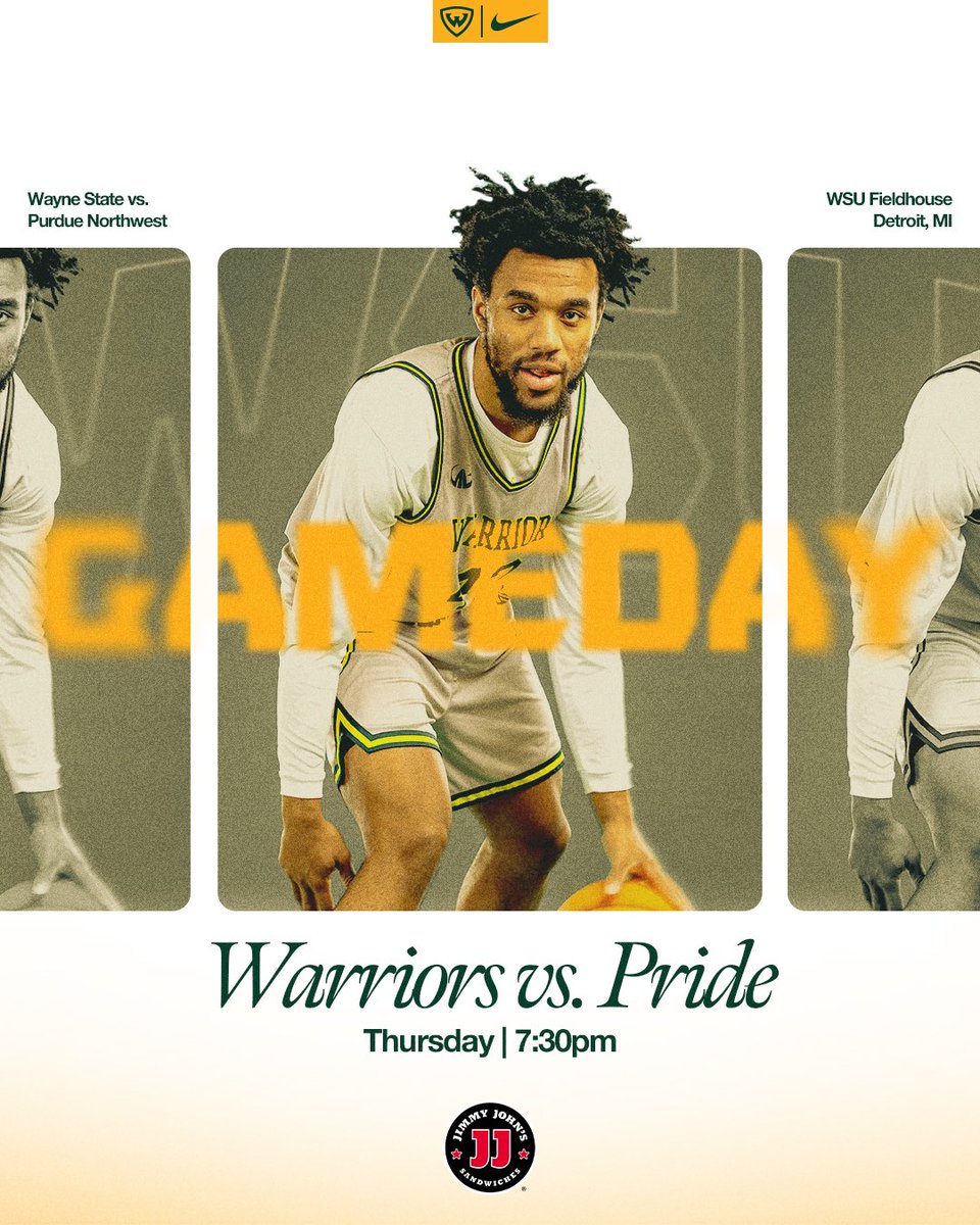 Starting 2️⃣0️⃣2️⃣4️⃣ 🆚 | Purdue Northwest 🗓️ | Thursday - January 4 - 7:30PM 🏟️ | Wayne State Fieldhouse - Detroit, MI #REPthe313