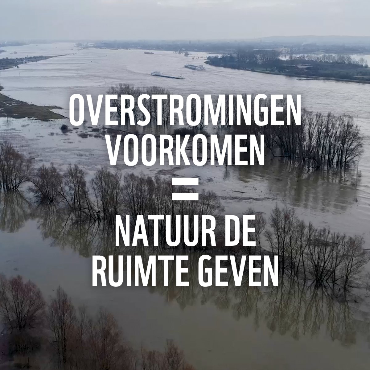 Alweer een hoogwaterpiek in korte tijd en het blijft maar regenen. Waar laten we al dat water? Een studie bevestigt wat we eigenlijk al wisten: in tijden van hevige regenval vertraagt natuur het water en in tijden van droogte slaat natuur het water op: wwf.nl/wat-we-doen/ac…