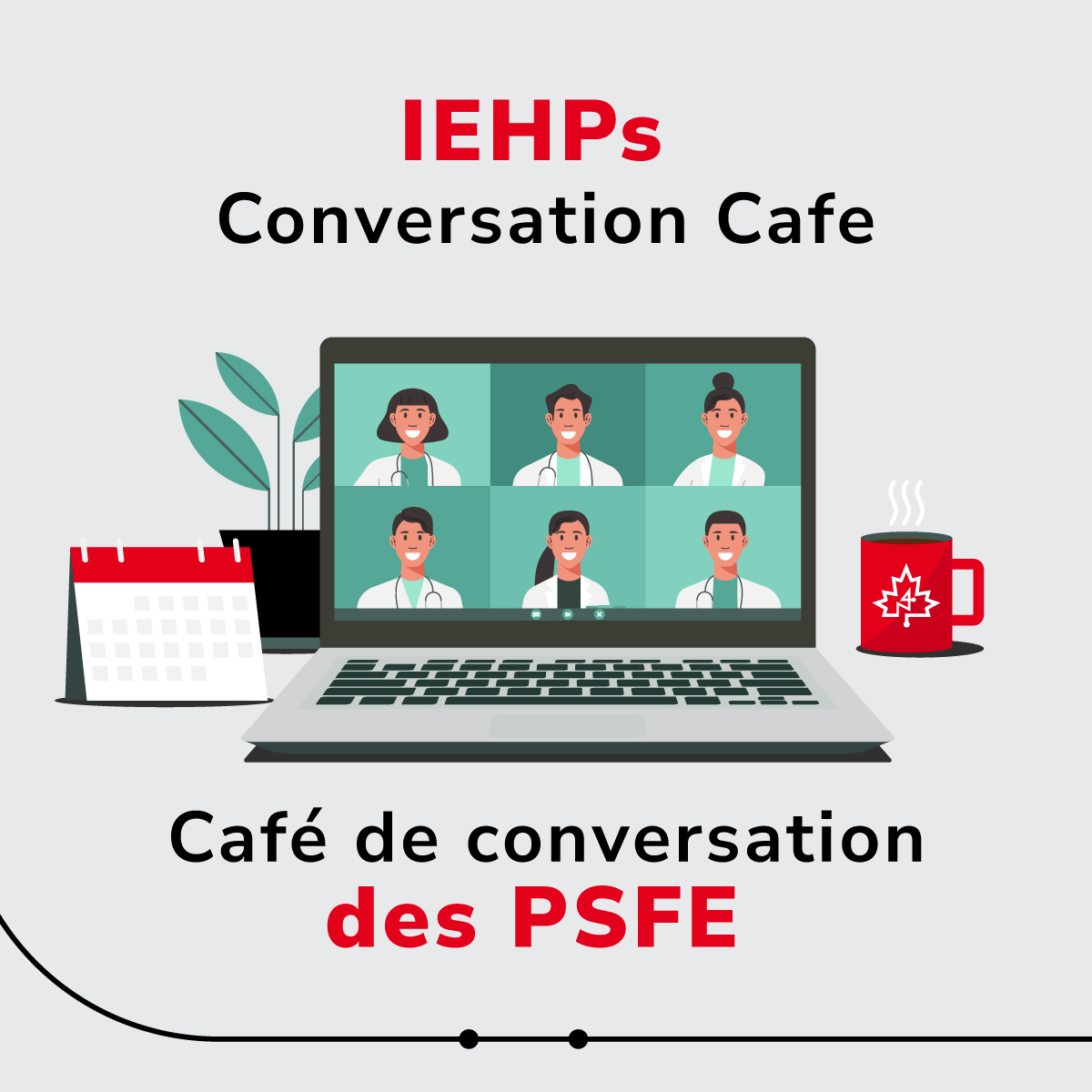 Are you an Internationally Trained Physician or Internationally Educated Nurse? Would you like to network with others who are working towards licensure in Canada?  

☕Join our IEHP Conversation Café today! bit.ly/3SySdIa