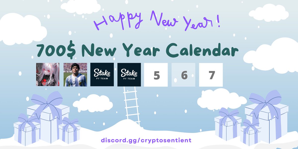 Now taking @stake <a href="/Stake/">Stake.com</a>Usa New Year Calendar Day 5 entries 🔥

Drop those Stake usernames now for a chance to win 100$ Bonus Buy 💸 

To participate:

1) Like ♥️ , repost ♻️ and follow <a href="/cryptosentient1/">CryptoSentient</a> 
2) Be active across all tweets and platforms.
✅ That's it!
