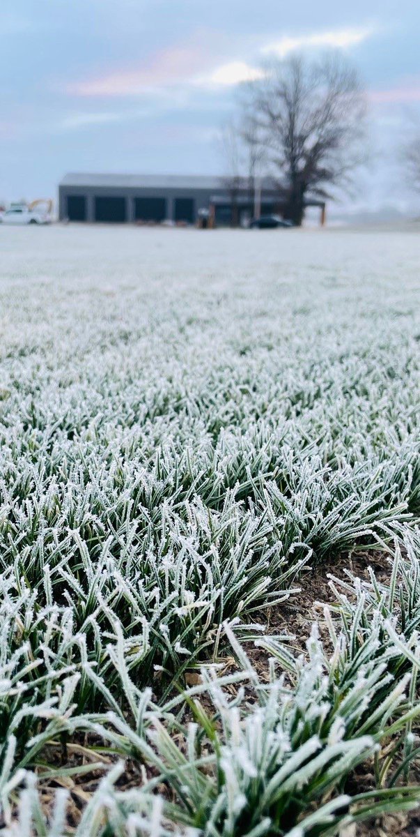 A little frosty here this morning at PARC!