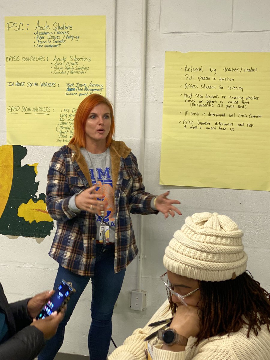 FamilyCom22's tweet photo. 2024 @JMCSchools Professional Development with School Social Workers and Professional School Counselors! Receiving more resources to be more resourceful to our students! @SocialJmcss @suptking https://t.co/9KxgtM5H0l