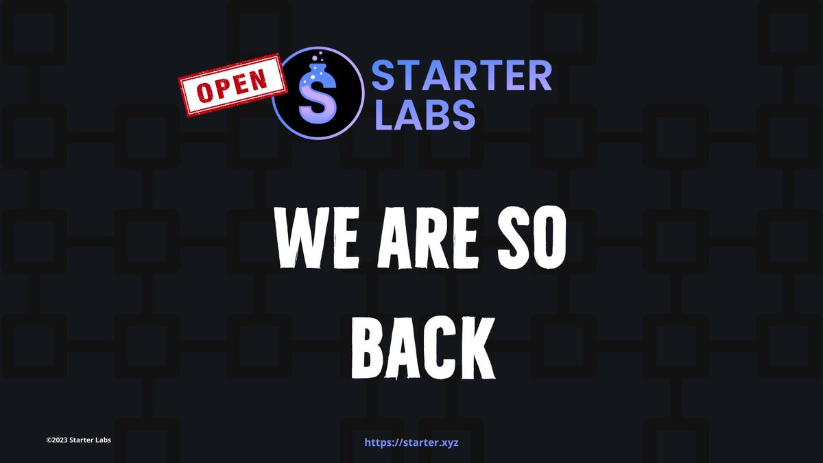 Starter Labs tweet media