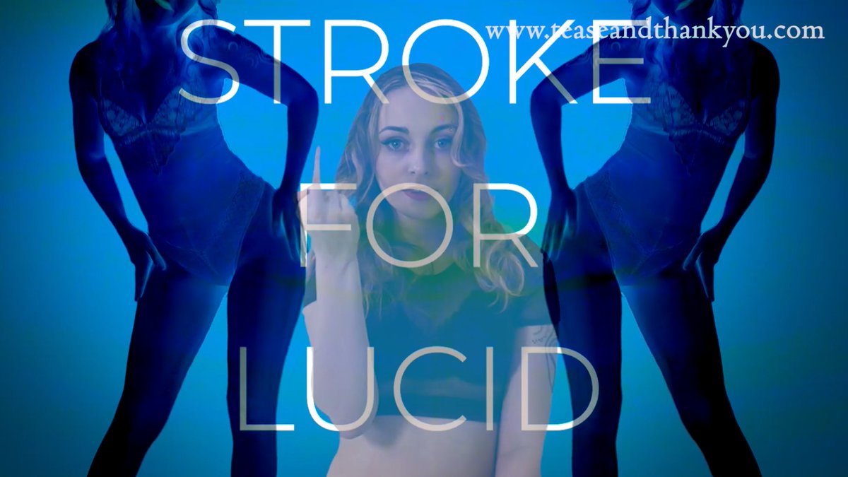 you heard me, stroke for Lucid. up on my C4S page now.