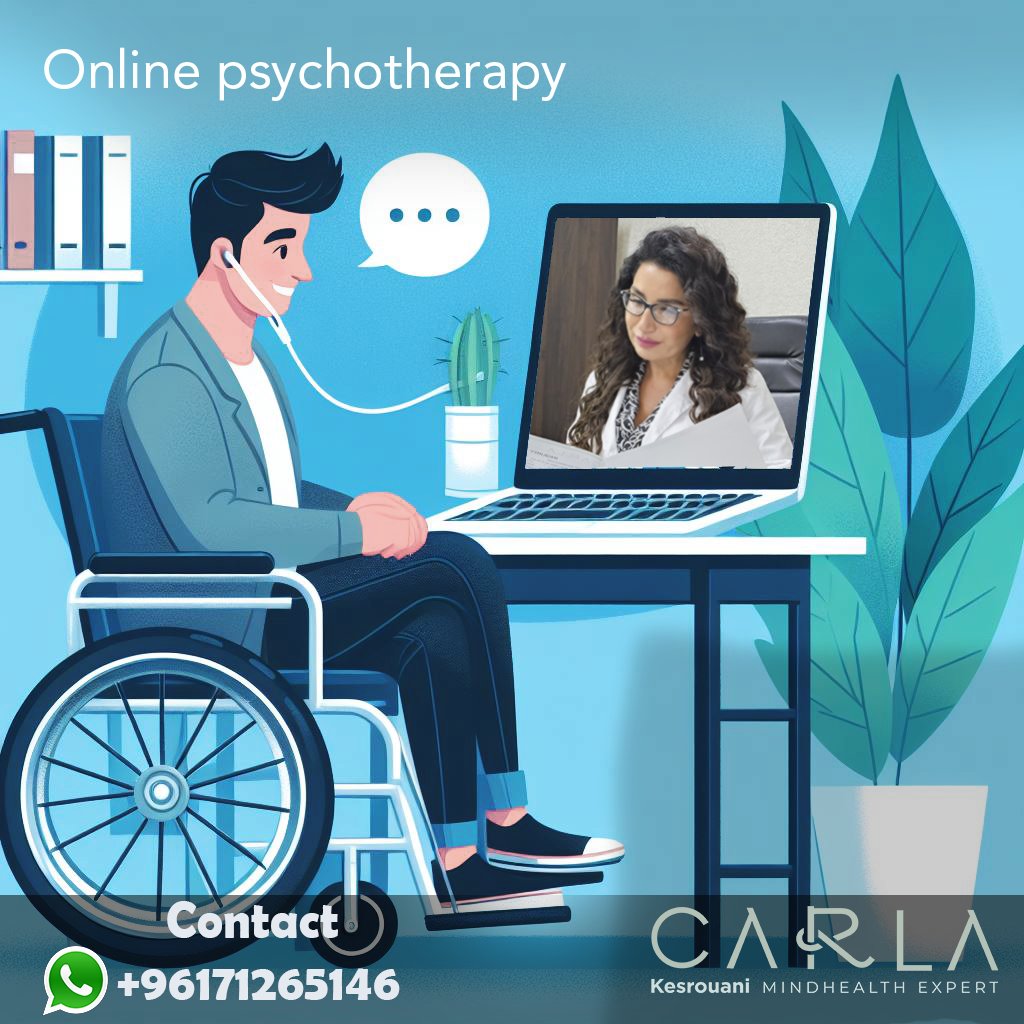 carla_kesrouani's tweet photo. Some people find it difficult to move around

Let alone go to a #psychotherapist's clinic

And prefer the #privacy of their own #home

#Online_psychotherapy is a perfect #solution!

Contact #Dr_Carla 
on #WhatsApp or 📞 +96171265146

#Dr_Carla_Kesrouani #Online_Psychotherapist https://t.co/R7BjK98m5T