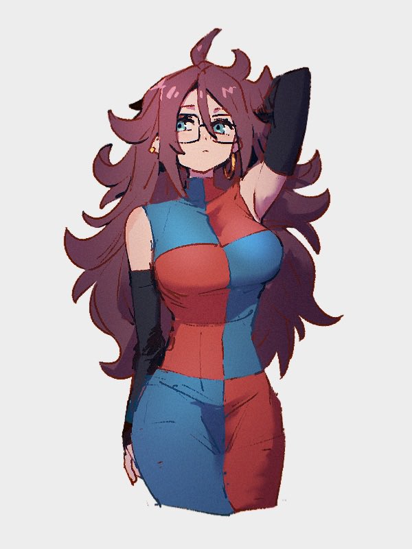 Bowsette: nice day to be back right 21.

Android 21: yeah..I miss everyone.