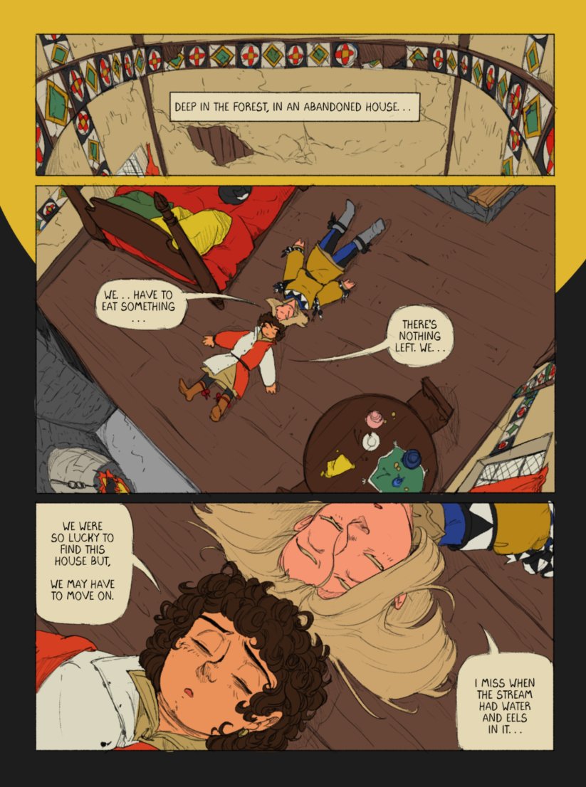 dirtcup_art's tweet photo. The Chromatic Fantasy FUGUE, Issue #1 is available!
(series will be 18+ tho this issue is not)
31 pages full color.
❤️‍🔥⚔️✨💘
Digitally: https://t.co/wXajvbrr4K
Physically (preorder, comes with a little postcard): https://t.co/WAxiJeqU9X https://t.co/hk5MHundn0