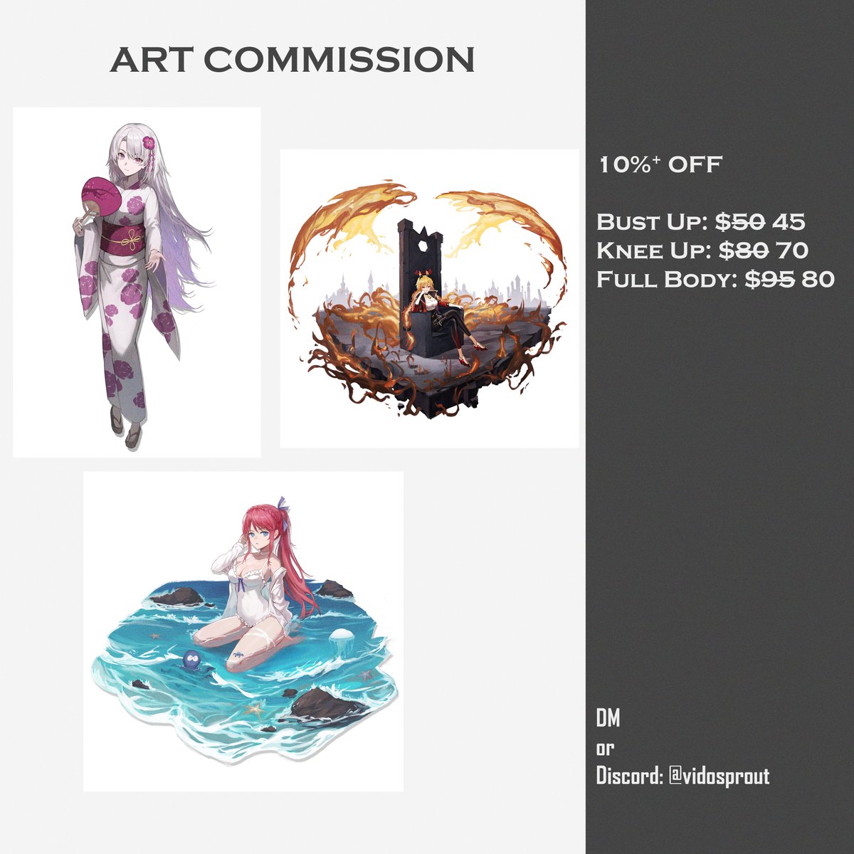 Open Commission.

For 4 slots. 

RTs are very appreciated.
Thank you. 🥰

#commissionsopen #Commission #artcommissions #vtuber #vtubercommission #vtubercommissions #ArtCommission